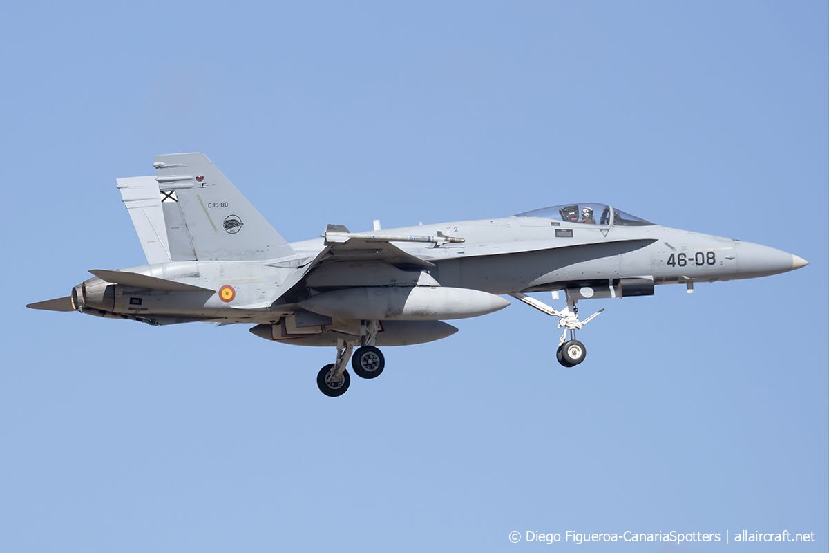 C.15-80 · McDonnell Douglas EF-18A Hornet · (LPA / GCLP)