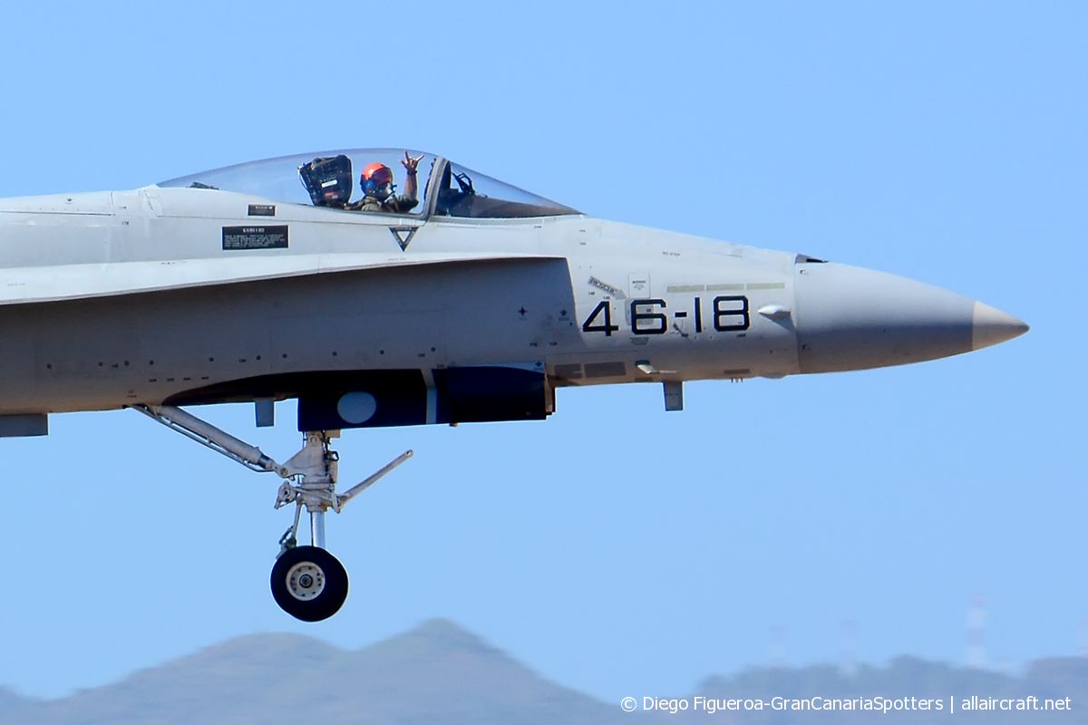 C.15-90 / 46-18 · McDonnell Douglas F/A-18A Hornet · (LPA / GCLP)