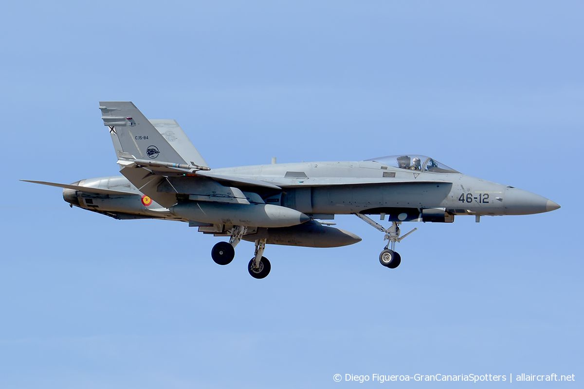 C.15-84 / 46-12 · McDonnell Douglas F/A-18A Hornet · (LPA / GCLP)