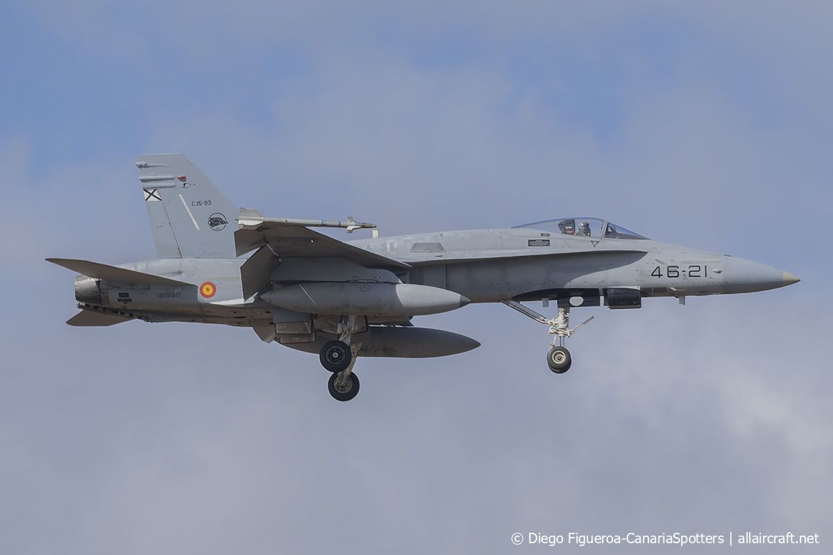 C.15-93 · McDonnell Douglas F/A-18A Hornet · (LPA / GCLP)