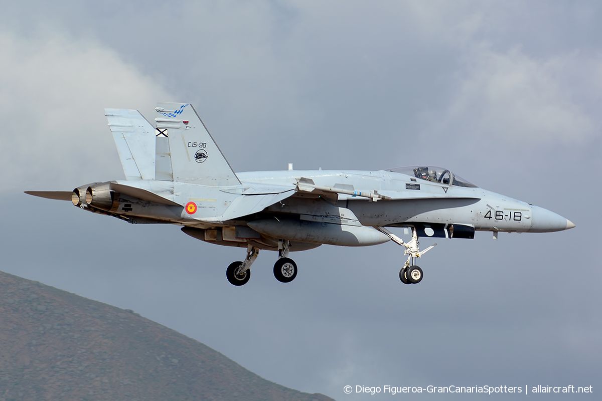 C.15-90 / 46-18 · McDonnell Douglas F/A-18A Hornet · (LPA / GCLP)