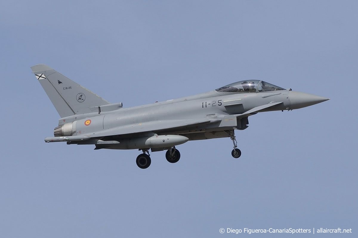 C.16-25 · Eurofighter  EF-2000 Typhoon · (LPA / GCLP)
