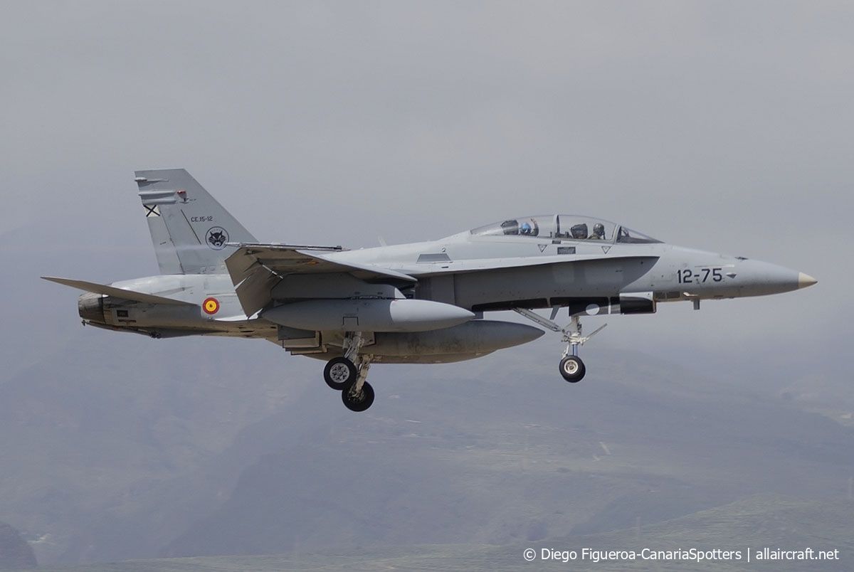 CE.15-12 · McDonnell Douglas EF-18A Hornet · (LPA / GCLP)
