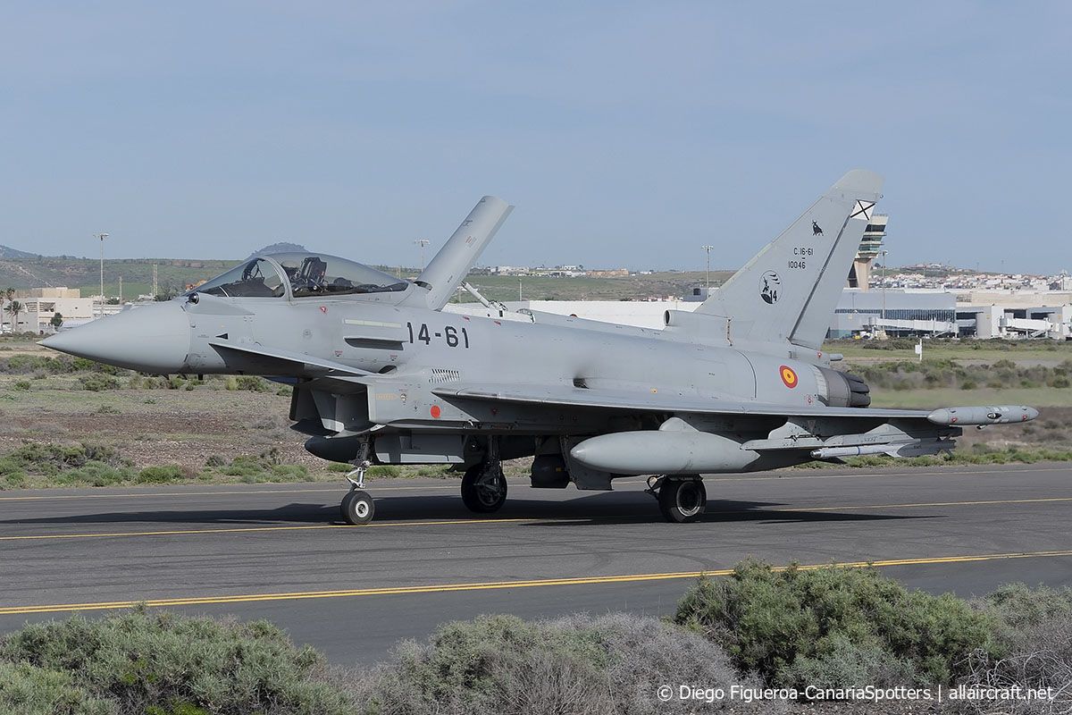 C.16-61 · Eurofighter EF-2000 Typhoon S · (LPA / GCLP)