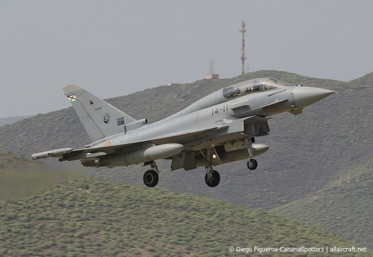CE.16-11 · Eurofighter EF-2000 Typhoon T · (LPA / GCLP)
