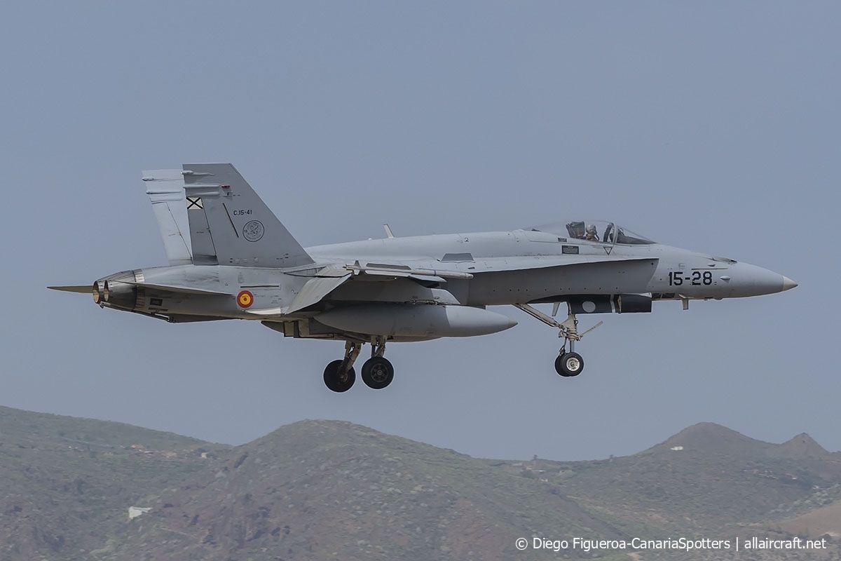 C.15-41 · McDonnell Douglas EF-18A Hornet · (LPA / GCLP)