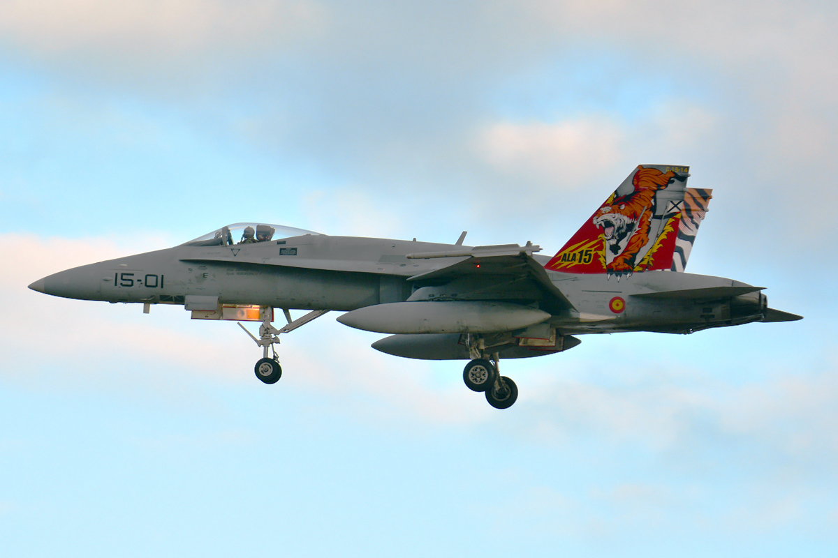 C.15-14 / 15-01 McDonnell Douglas EF-18A Hornet