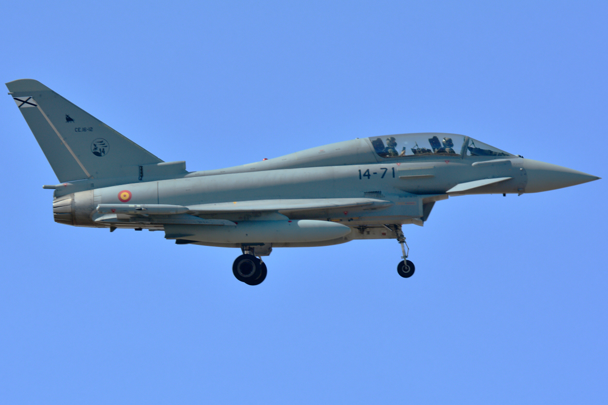 CE.16-12 · Eurofighter EF-2000 Typhoon T · (LPA / GCLP)