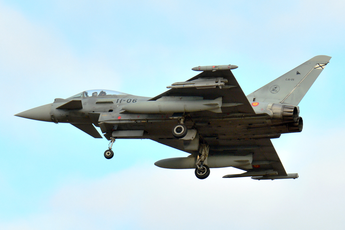 C.16-26 · Eurofighter EF-2000 Typhoon S · (LPA / GCLP)