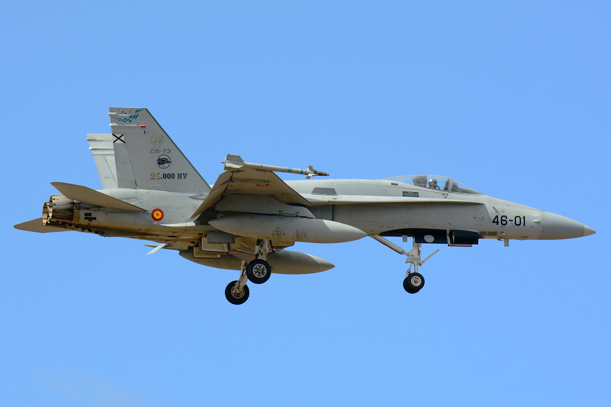 C.15-55 · McDonnell Douglas F/A-18A Hornet · (LPA / GCLP)