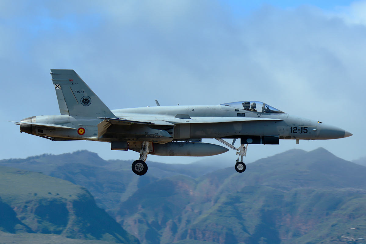 C.15-57 · McDonnell Douglas EF-18A Hornet · (LPA / GCLP)