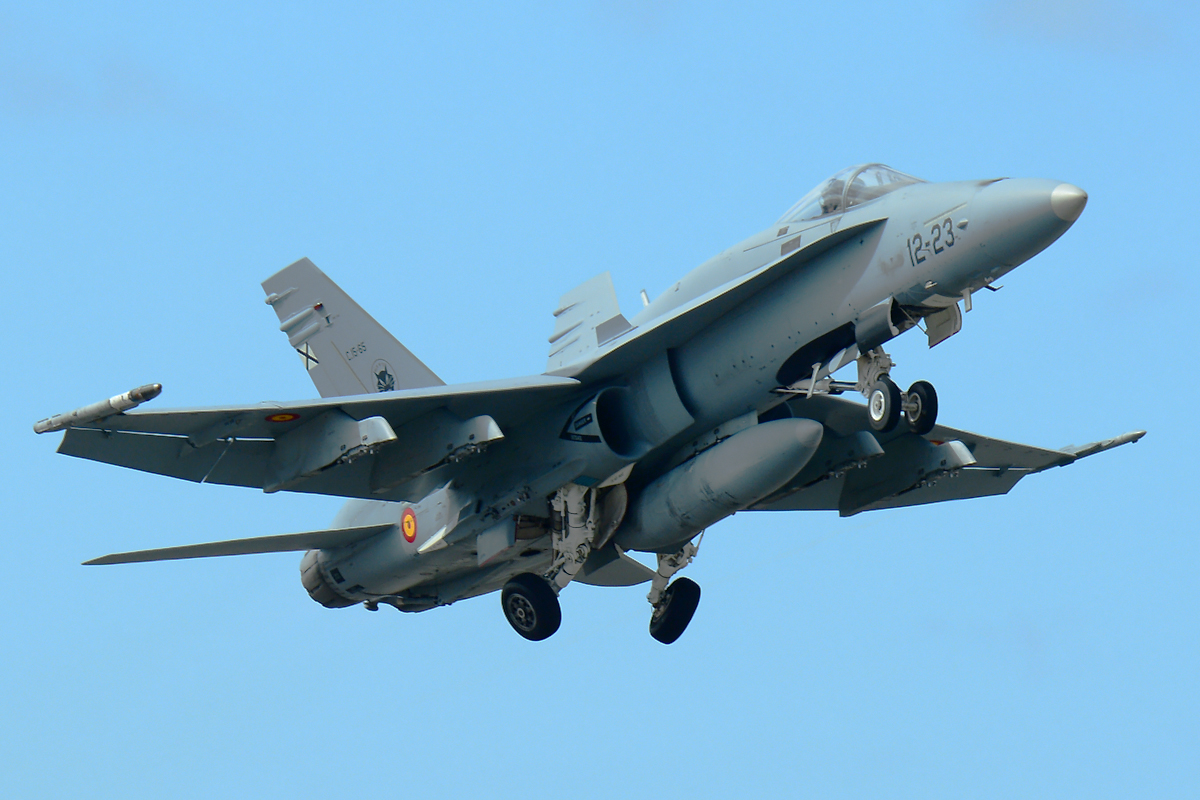 C.15-65 · McDonnell Douglas EF-18M Hornet · (LPA / GCLP)
