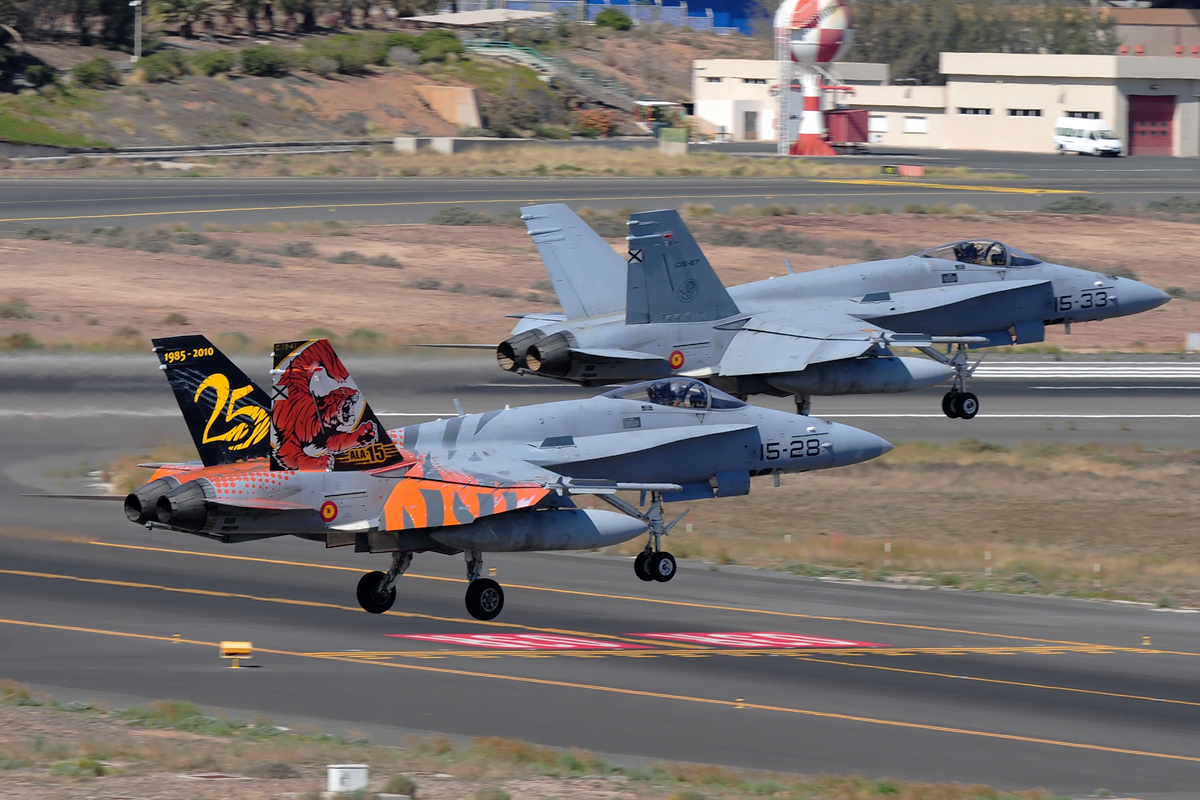 C.15-41 / 15-28 McDonnell Douglas EF-18A Hornet