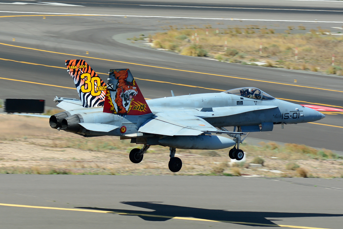 C.15-14 · McDonnell Douglas EF-18A Hornet · (LPA / GCLP)