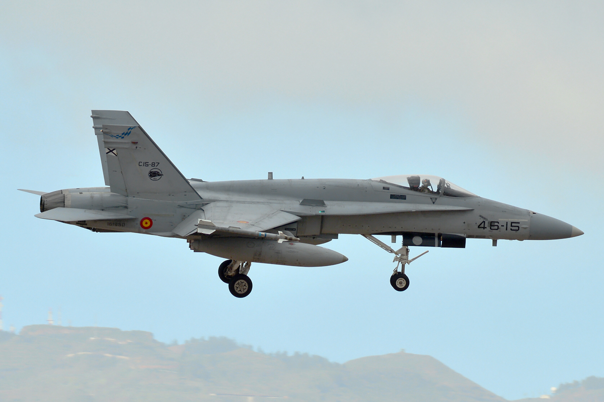 C.15-87 · McDonnell Douglas EF-18A Hornet · (LPA / GCLP)