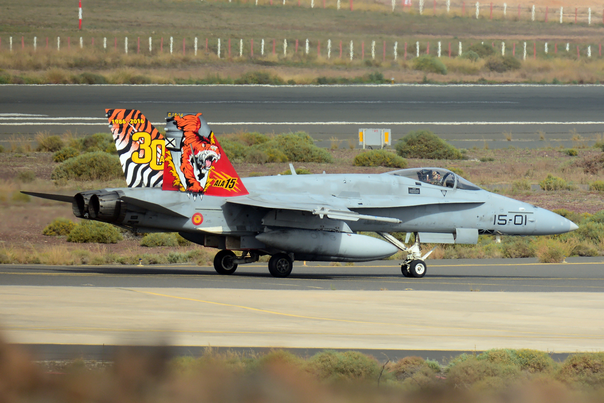 C.15-14 / 15-01 McDonnell Douglas EF-18A Hornet