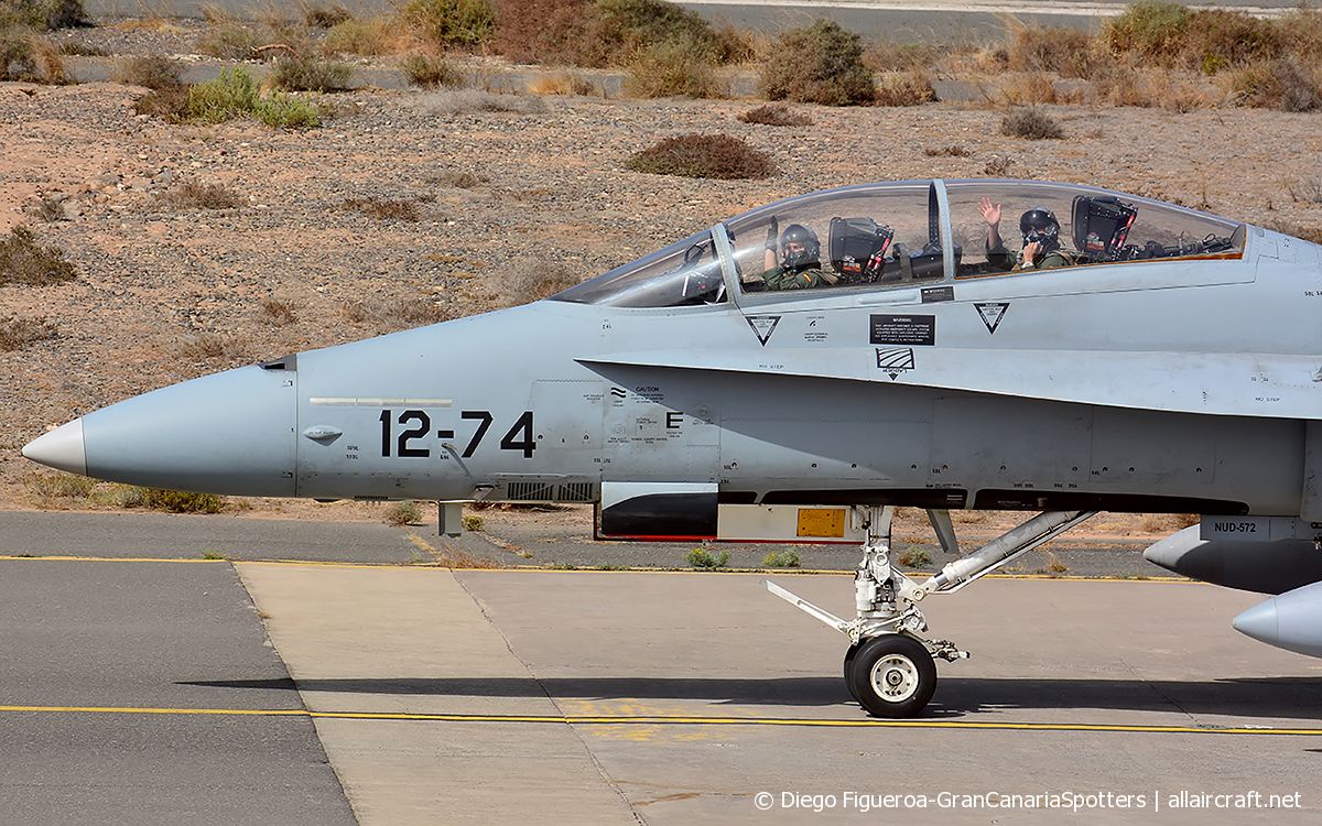 CE.15-11 · McDonnell Douglas EF-18B Hornet · (LPA / GCLP)