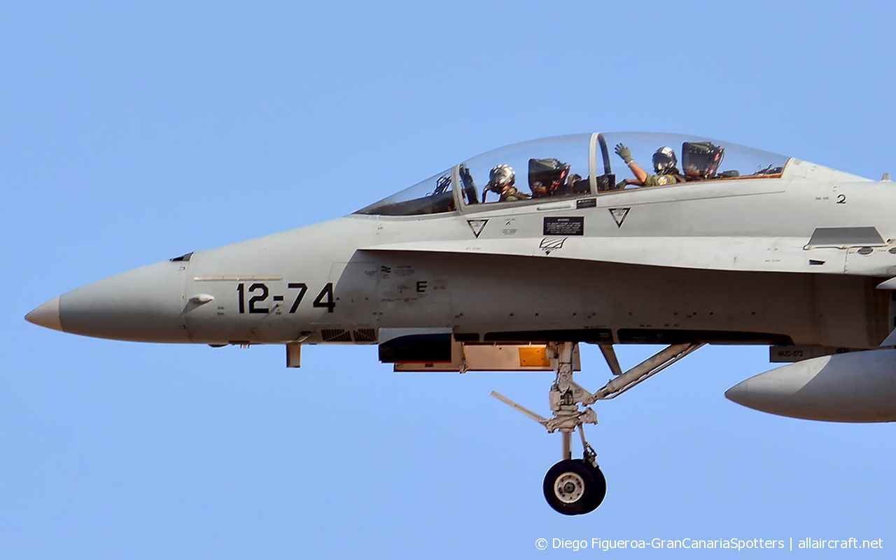 CE.15-11 · McDonnell Douglas EF-18B Hornet · (LPA / GCLP)