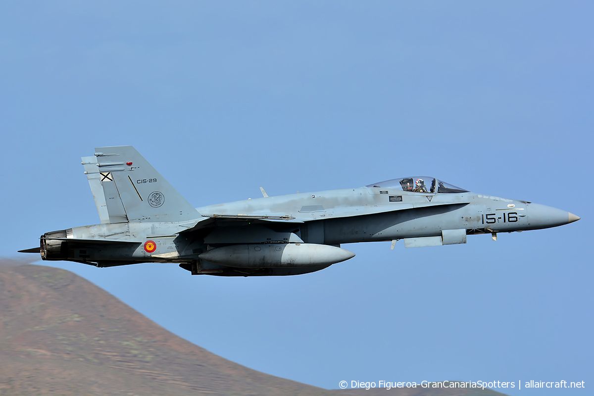 C.15-29 · McDonnell Douglas EF-18A Hornet · (LPA / GCLP)