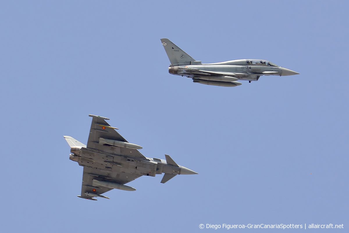 CE.16-05 · Eurofighter EF-2000 Typhoon T · (LPA / GCLP)