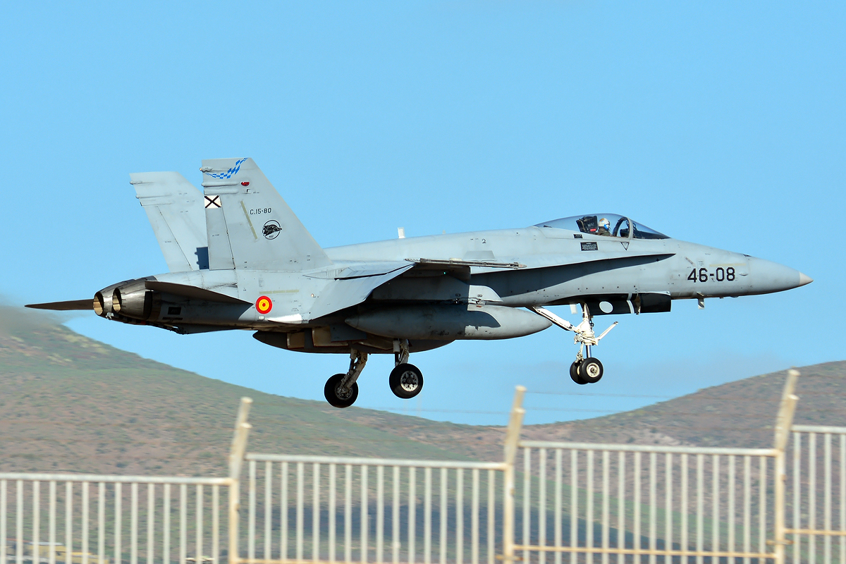 C.15-80 · McDonnell Douglas EF-18A Hornet · (LPA / GCLP)