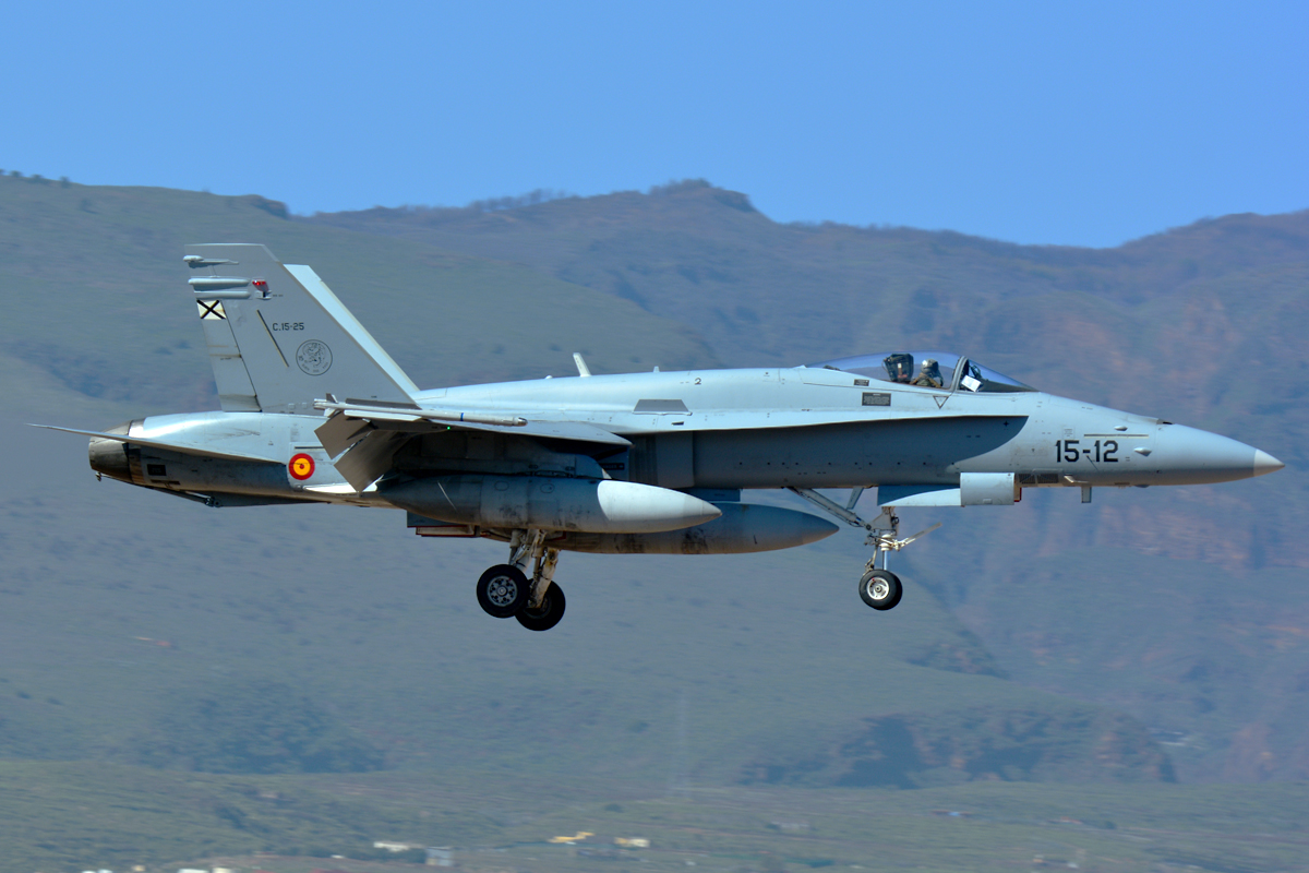 C.15-25 · McDonnell Douglas EF-18A Hornet · (LPA / GCLP)