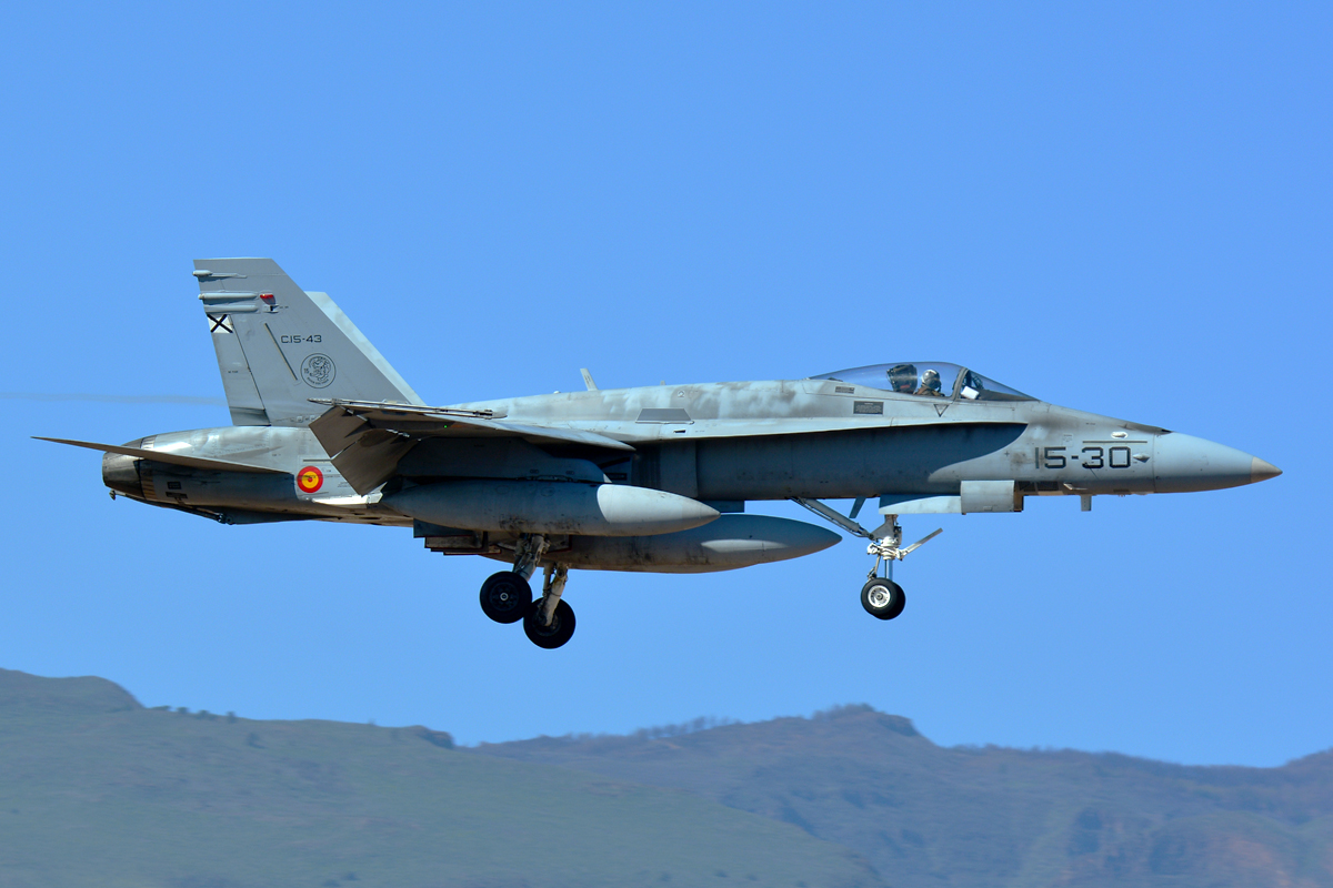 C.15-43 · McDonnell Douglas EF-18A Hornet · (LPA / GCLP)