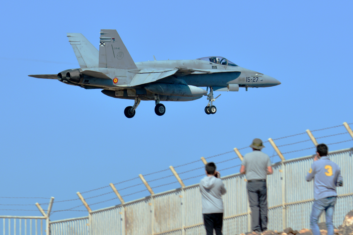 C.15-40 · McDonnell Douglas EF-18A Hornet · (LPA / GCLP)