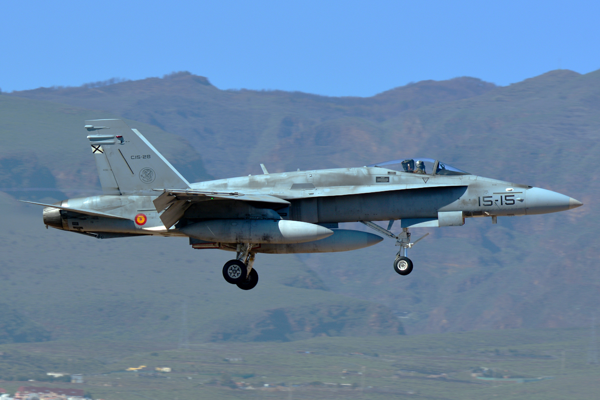C.15-28 · McDonnell Douglas EF-18M Hornet · (LPA / GCLP)