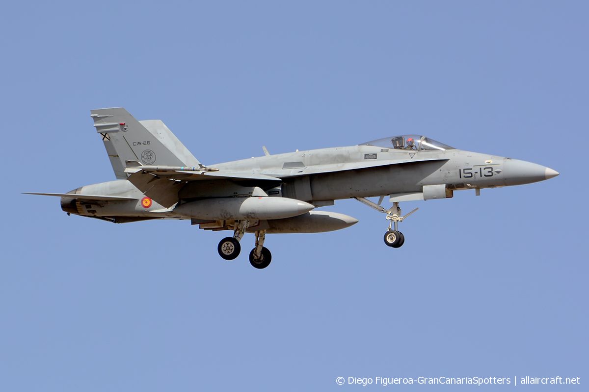 C.15-26 · McDonnell Douglas EF-18A+ Hornet · (LPA / GCLP)
