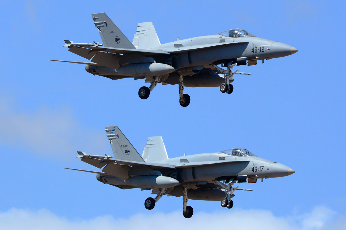 C.15-84 / 46-12 · McDonnell Douglas F/A-18A Hornet · (LPA / GCLP)