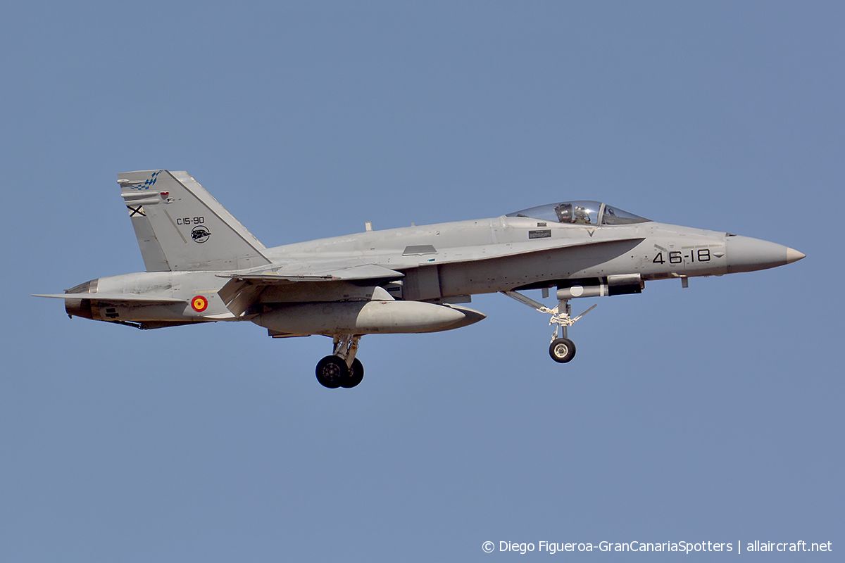 C.15-90 / 46-18 · McDonnell Douglas F/A-18A Hornet · (LPA / GCLP)
