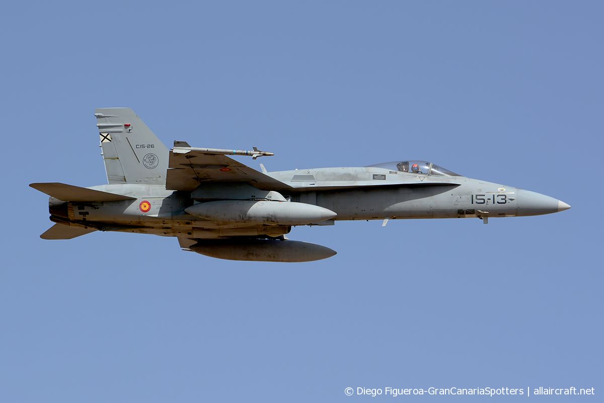 C.15-26 · McDonnell Douglas EF-18A+ Hornet · (LPA / GCLP)