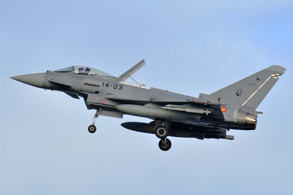 C.16-36 · Eurofighter EF-2000 Typhoon S · (LPA / GCLP)