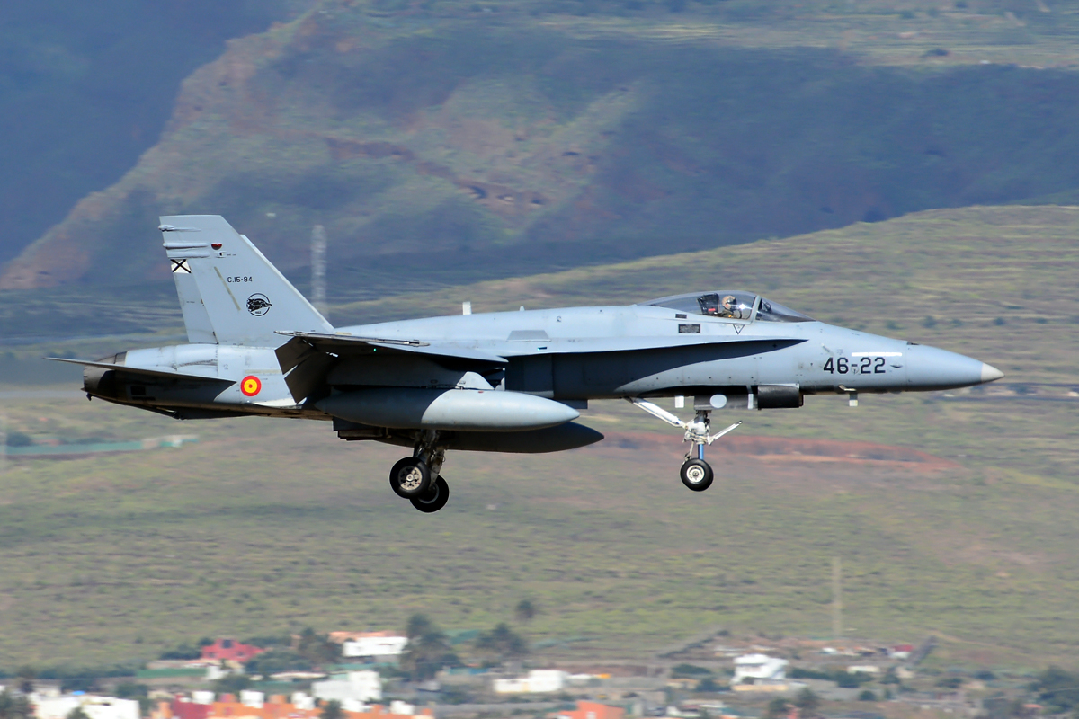 C.15-94 / 46-22 · McDonnell Douglas F/A-18A Hornet · (LPA / GCLP)