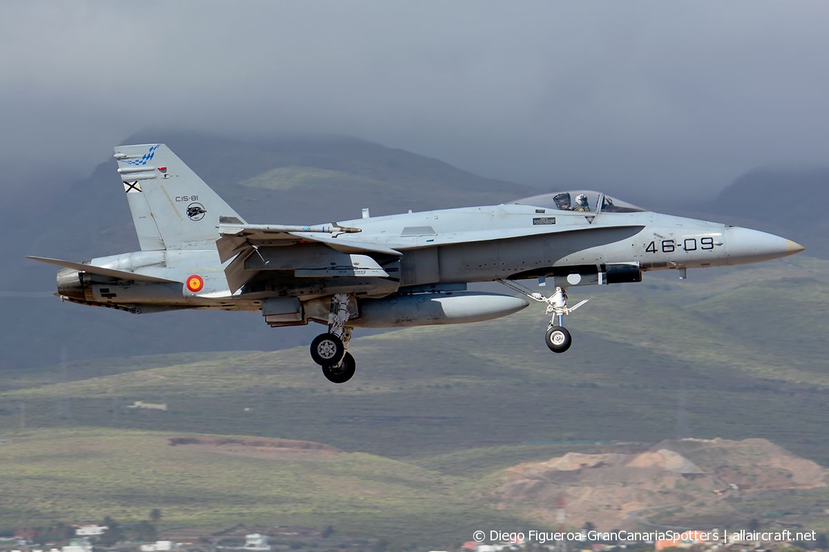 C.15-81 / 46-09 McDonnell Douglas EF-18A Hornet
