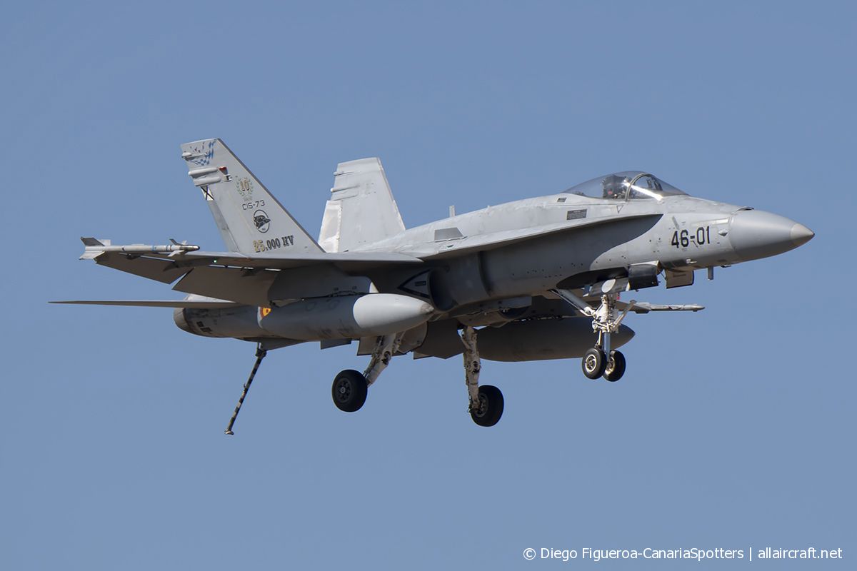 C.15-73 · McDonnell Douglas EF-18A+ Hornet · (LPA / GCLP)