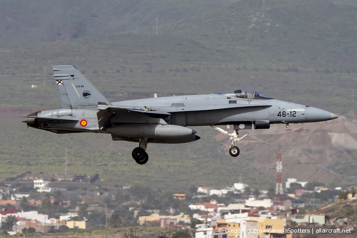 C.15-84 / 46-12 · McDonnell Douglas F/A-18A Hornet · (LPA / GCLP)
