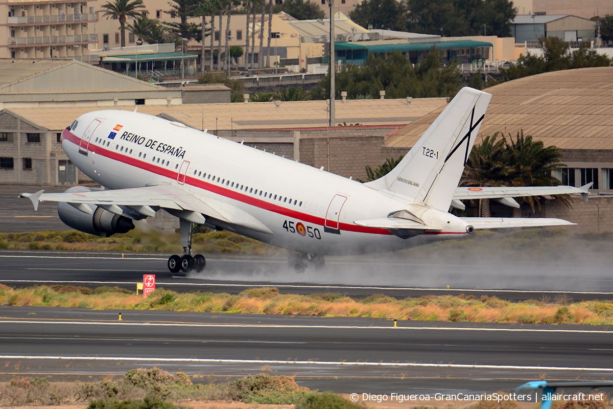 T.22-1 / 45-50 · Airbus A310-304 · (LPA / GCLP)