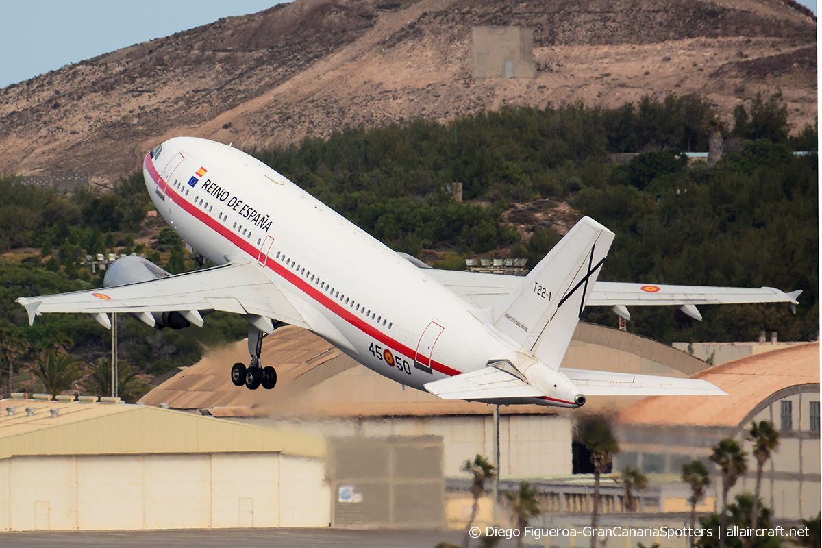 T.22-1 / 45-50 · Airbus A310-304 · (LPA / GCLP)