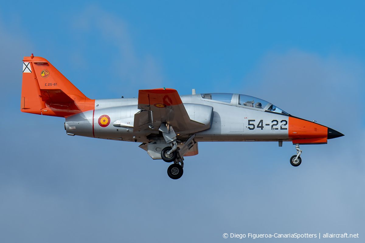 E.25-61 / 54-22 · CASA C-101EB Aviojet · (LPA / GCLP)