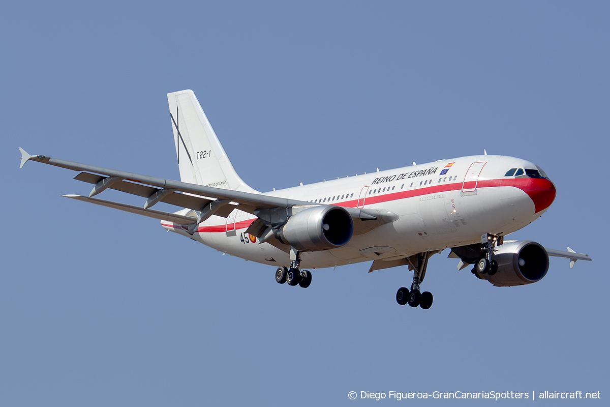 T.22-1 / 45-50 · Airbus A310-304 · (LPA / GCLP)