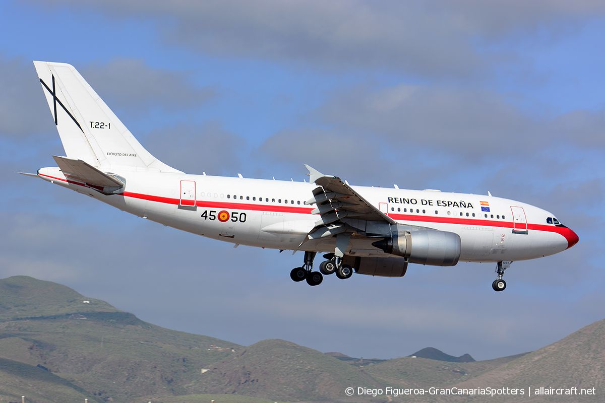 T.22-1 / 45-50 · Airbus A310-304 · (LPA / GCLP)