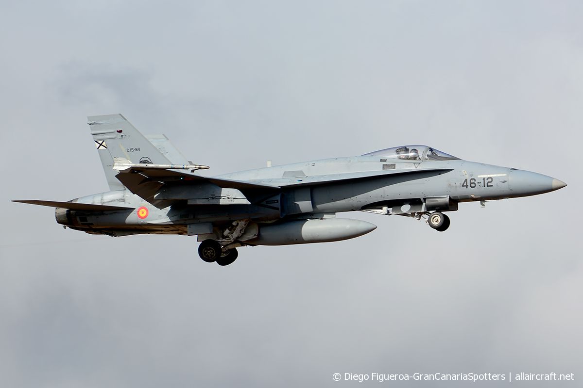 C.15-84 / 46-12 · McDonnell Douglas F/A-18A Hornet · (LPA / GCLP)