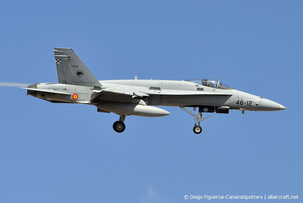 C.15-84 / 46-12 · McDonnell Douglas F/A-18A Hornet · (LPA / GCLP)