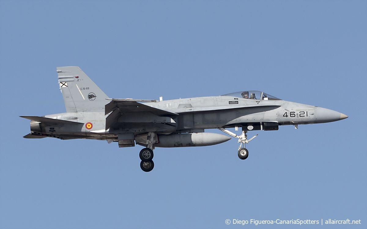 C.15-93 · McDonnell Douglas F/A-18A Hornet · (LPA / GCLP)
