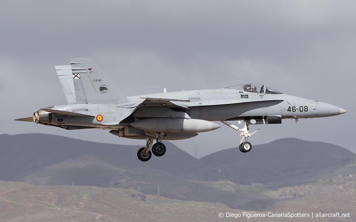 C.15-80 · McDonnell Douglas EF-18A Hornet · (LPA / GCLP)