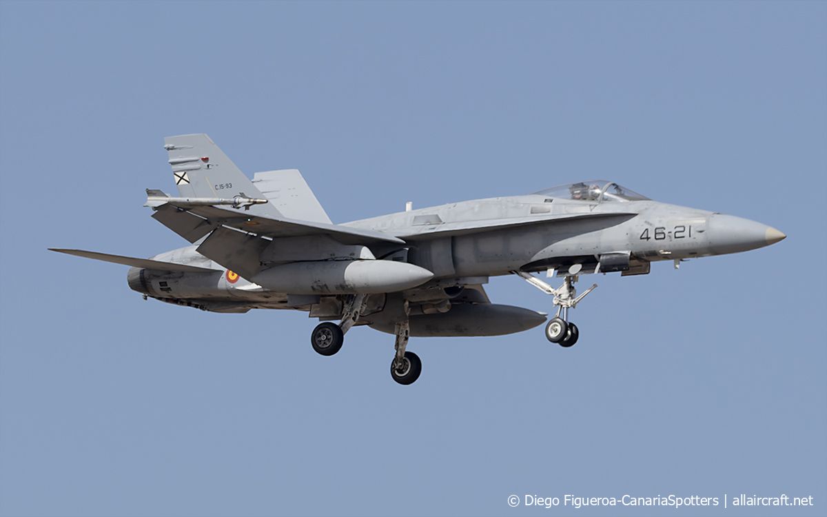 C.15-93 · McDonnell Douglas F/A-18A Hornet · (LPA / GCLP)
