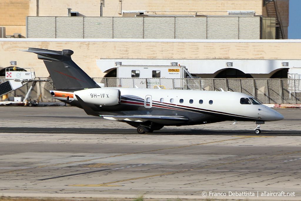 9H-IFX · Embraer EMB-550 Praetor 600 · (MLA / LMML)
