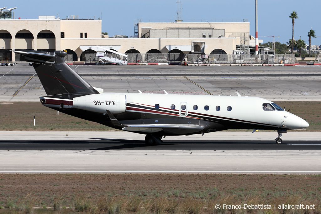 9H-ZFX · Embraer EMB-550 Legacy 500 · (MLA / LMML)